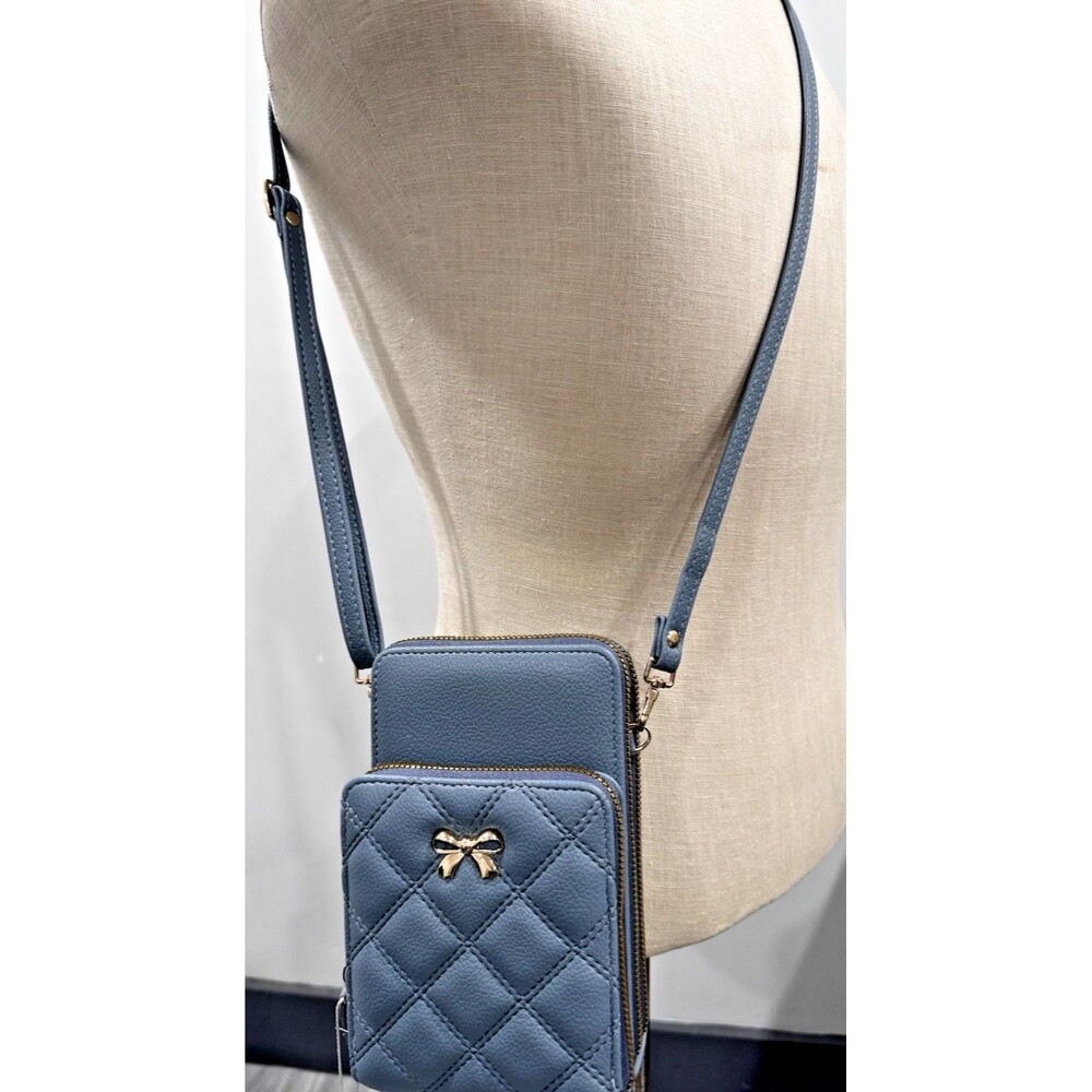 Chic Unlimited Black Crossbody Bag– Dual-Zip Textured Mini Satchel